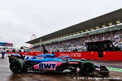 Alpine F1 de retour à Suzuka, Alonso très en verve sous la pluie