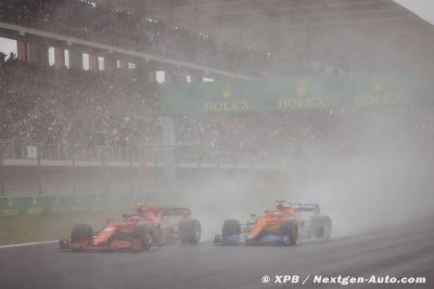 Ricciardo n’a pas pu suivre Sainz dans le peloton en Turquie