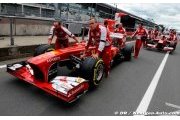 Ferrari se servira de la fin de saison pour préparer 2014