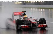 Hamilton pénalisé de cinq places sur la grille