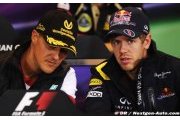 Schumacher : Vettel aura la vie moins belle en 2012