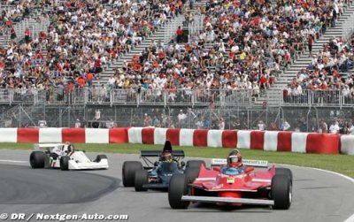 Retour des F1 historiques au GP du Canada