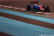 Qualifying - Abu Dhabi GP report: Manor Mercedes