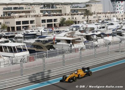 FP1 & FP2 - Abu Dhabi GP report: Renault F1