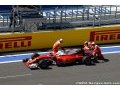 Ferrari pousse tout à fond pour dépasser Mercedes