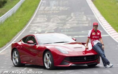 Interview: Alonso and the F12 on track at the Nordschleife