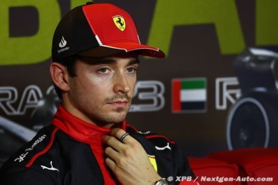 Leclerc ne veut pas être ’injuste’ avec la saison 2023 de Verstappen