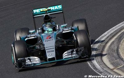Rosberg a été très surpris par sa crevaison