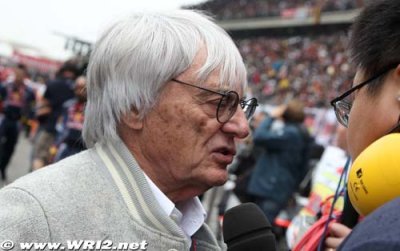 Son des moteurs 2013&nbsp;: Ecclestone est préoccupé