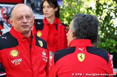 Vasseur déplore la communication ’agressive’ d’AlphaTauri sur Mekies
