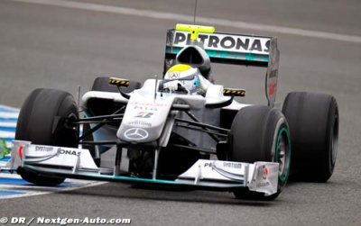 Le potentiel de Mercedes GP est grand selon Rosberg 