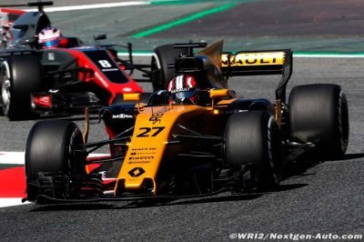 Renault F1 déjà dans le top 10 après les Libres à Barcelone