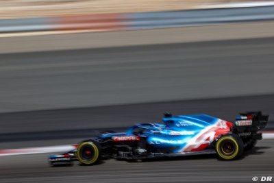 Alonso said 2021 Alpine ’a little slow’