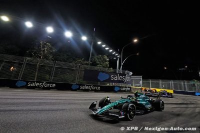 Aston Martin F1 a connu des ’jours difficiles’ à Singapour