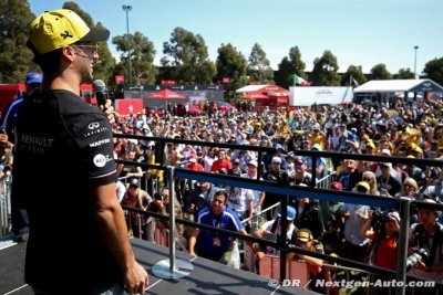 Un record de 324 000 spectateurs durant le week-end en Australie