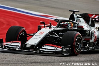 Grosjean éliminé en Q1 à Sotchi mais en progression avec sa Haas