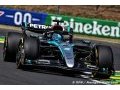 Mercedes F1 démarre un peu en retrait au Hungaroring