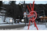 Ferrari démarre sa semaine au ski à Madonna di Campiglio