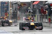 Engine and start problems for Red Bull