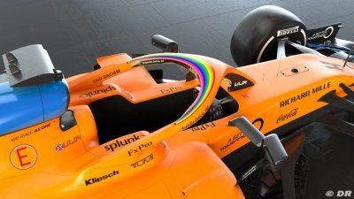 Chez McLaren F1, la MCL35M a réussi son crash-test FIA… en distanciel