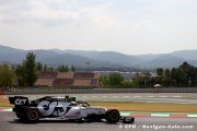 Équilibre perfectible pour Gasly, problème hydraulique pour Kvyat