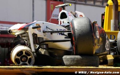 Mixed feelings as Perez returns to crash scene