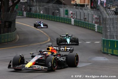 Verstappen a connu une course ’difficile’ pour s’imposer en Principauté