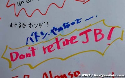 Les rumeurs de retraite pour Button continuent d’enfler