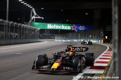 Officiel&nbsp;: Pas de pénalité pour Verstappen à Singapour