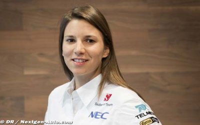 Simona De Silvestro becomes Sauber F1 Team affiliated driver