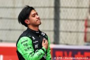 Stake F1 : Une 'page importante' pour Zhou mais une 'grosse déception'