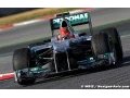 Schumacher est de plus en plus confiant pour 2012