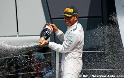 Hamilton&nbsp;: Très cool de gagner le 1er GP de Russie&nbsp;!