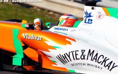 Force India n’a pas encore testé le KERS