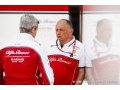 Dans l'attente d'un retour en piste, Vasseur salue les décisions prises en F1