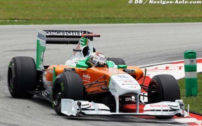 China 2011 - GP Preview - Force India Mercedes