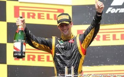 Romain Grosjean pense de plus en plus à la victoire