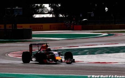 Ricciardo se régale dans les virages avec sa Red Bull