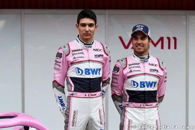 Force India&nbsp;: Ocon et Perez enterrent la hache de guerre