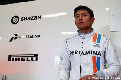 Rio Haryanto a amené assez d’argent pour faire toute la saison