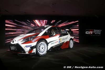 Le président de Toyota est heureux de voir sa marque en WRC