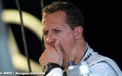 Schumacher admits eyeing return to retirement