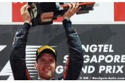 Red Bull edges closer to title with victory in Singapore GP