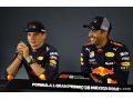Ricciardo s'attendait à une relation pire avec Verstappen