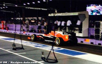 Petit souci technique sur la Marussia de Chilton