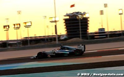 Bahreïn L2 : Hamilton, Rosberg et Mercedes confirment