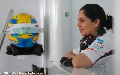 Monisha Kaltenborn est énervée