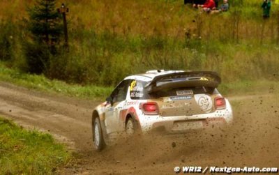 Kris Meeke le plus rapide de la spéciale qualificative
