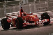 Leclerc raconte sa journée au volant de la Ferrari F2003-GA de Schumacher