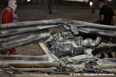 Haas F1 a modifié sa monoplace après l’accident de Grosjean